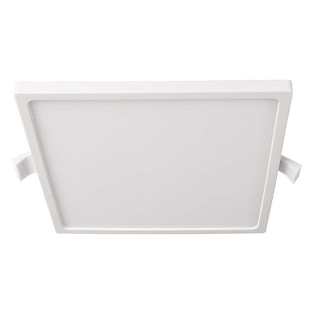 Plafoniera Quadrata Incasso Faretto Led 12w Pannello Interni Soffitto Luce Calda