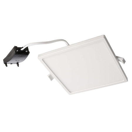 Plafoniera Quadrata Incasso Faretto Led 12w Pannello Interni Soffitto Luce Calda