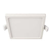 Plafoniera Quadrata Faretto Incasso Led 7w Luce Calda Lampada Soffitto Corridoio