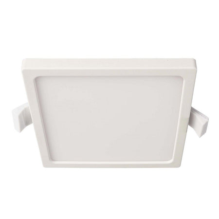 Plafoniera Quadrata Faretto Incasso Led 7w Luce Calda Lampada Soffitto Corridoio