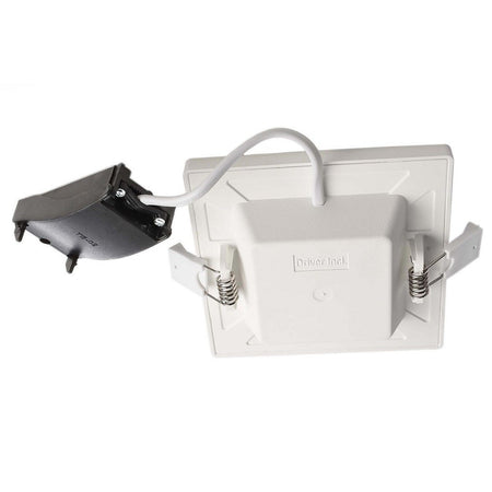 Plafoniera Quadrata Faretto Incasso Led 7w Luce Calda Lampada Soffitto Corridoio