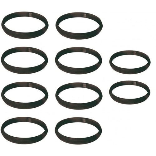 GUARNIZIONI IN SILICONE PER TUBI STUFA A PELLET ø cm 13 - h. 9 mm - 10 PEZZI