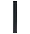 TUBO SMALTATO NERO OPACO DIAM.CM 13 X CM 100 - LUNGO PER STUFA LEGNA - DF 701460