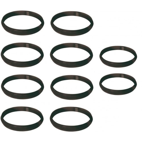 GUARNIZIONI IN SILICONE ALTA TEMP. TUBI STUFA A PELLET ø CM 30 -H 9 MM-10 PEZZI
