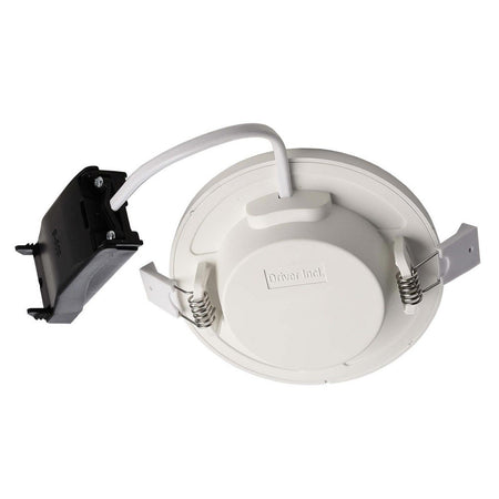Plafoniera Tonda Incasso 10cm Faretto Led 7w Moderno Pannello Luce Calda Soffitto