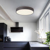 Plafoniera Moderna Tonda Led 65w Cct 3000k 4000k Lampada Soffitto Muro Luce 60cm