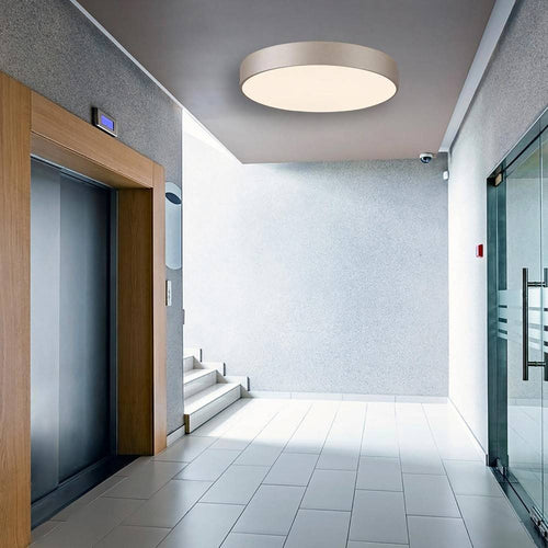 Plafoniera Moderna Tonda Led 65w Cct 3000k 4000k Lampada Soffitto Muro Luce 60cm