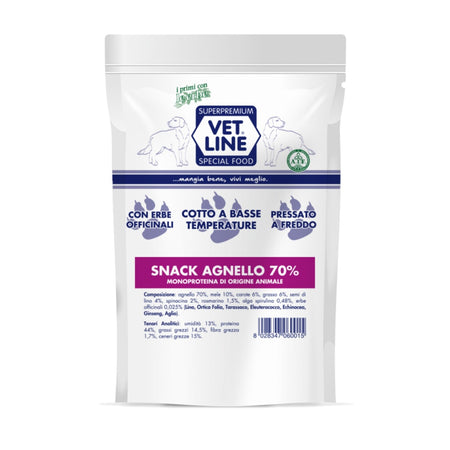 Vet Line snack agnello 80 gr