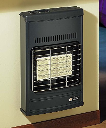 12625_ STUFA A GAS METANO INFRAROSSI SICAR 4200 W CON PIEDINI E DA PARETE ECO42T