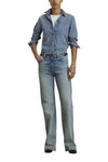 Ralph Lauren Camicie Denim chiaro da donna