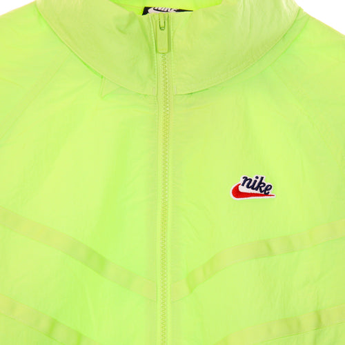 Nike Giacca a Vento Infilabile Uomo M Sportswear Heritage Windrunner Lnd Half-zip Hooded Jacket Key Lime da uomo