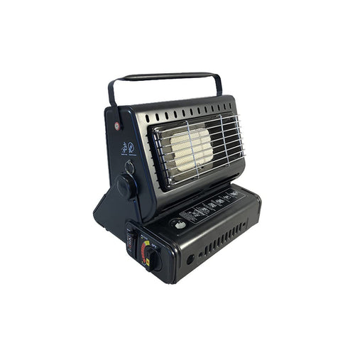 NIKLAS - Riscaldatore a gas portatile, 1300W - FRA 539104 - A BOMBOLETTA + GPL