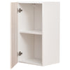 Mobile Cucina Pensile 1 Anta Componibile in Legno Colore Olmo 40x32 H72cm