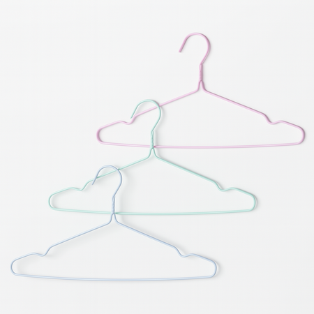 Grucce 36pz Appendiabiti Metallo e Silicone Antiscivolo Salvaspazio Giacche Vestiti Pantaloni Camicie