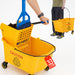Carrello Pulizie Professionale Secchio Lavapavimenti 33 Lt per Mocio con Ruote