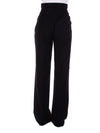 Max Mara Pantaloni Nero da donna