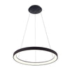 Lampadario Pendente Led 42 W Cct Lampada Sospensione Circolare 58cm Luci Ufficio