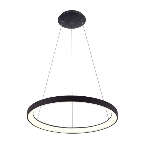 Lampadario Pendente Led 42 W Cct Lampada Sospensione Circolare 58cm Luci Ufficio