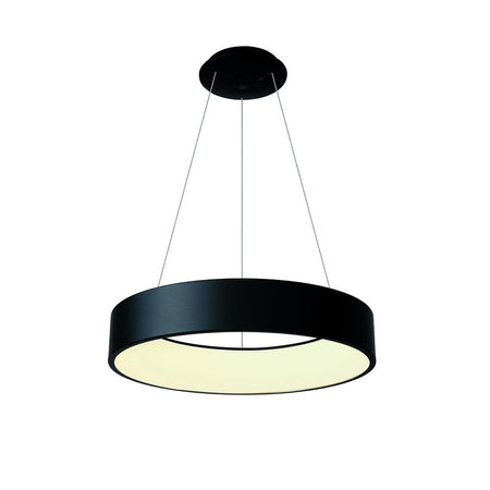 Lampada Led 30 W Cct Pendente Cerchio Lampadario Moderno Luce Diffusa 230v 40 Cm