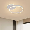 Plafoniera Led 51 W Cct Da 3000k A 6500k Dimmerabile Cerchi Luce Soffitto Parete