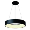 Lampada Led 42 Watt Cct Pendente Cerchio Lampadario Moderno Luce Diffusa 60 Cm