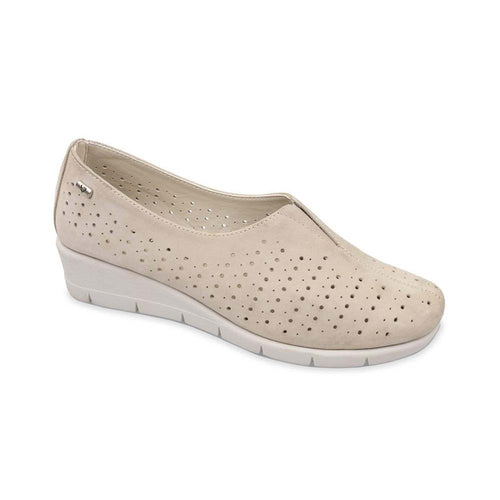 VALLEVERDE Scarpa donna slip on beige VS10205