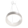 Lampada Led 42 Watt Cct Pendente Cerchio Lampadario Moderno Luce Diffusa 60 Cm