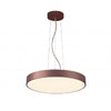 Lampadario Cerchio 80 Cm Led 95 W Lampada Up Down Sospensione 2 Temperature Luce