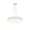 Lampadario Cerchio 80 Cm Led 95 W Lampada Up Down Sospensione 2 Temperature Luce