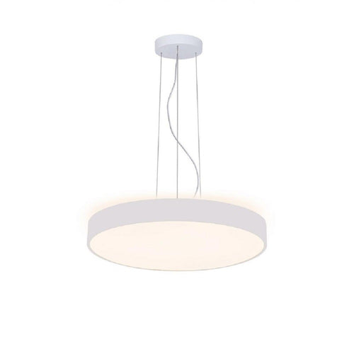 Lampadario Cerchio 80 Cm Led 95 W Lampada Up Down Sospensione 2 Temperature Luce