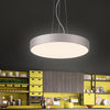 Lampadario Cerchio 40 Cm Led 43 W Lampada Up Down Sospensione 2 Temperature Luce