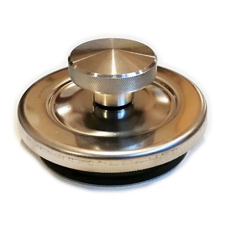 Tappo di chiusura inox AISI 304 per ispezione con molla espandente inox