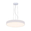 Lampadario Cerchio 40 Cm Led 43 W Lampada Up Down Sospensione 2 Temperature Luce