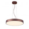 Lampadario Cerchio 40 Cm Led 43 W Lampada Up Down Sospensione 2 Temperature Luce