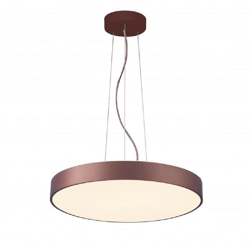 Lampadario Cerchio 40 Cm Led 43 W Lampada Up Down Sospensione 2 Temperature Luce