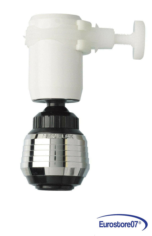 SIROFLEX ROMPIGETTO ATTACCO UNIVERSALE SNODATO CON DOCCETTA CM 9 FER 58537