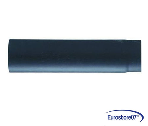 TUBO PER STUFA PORCELLANATO LIGHT PER STUFA NERO OPACO - ø cm.15x50 FER-293372