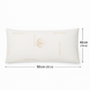 Cuscino Maxi Schiuma AloeVera Anatomico Anallergico Traspirante Borsa PVC 90x40cm