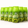 Air Fresh Deomatic Ricariche Profumatore Ambiente 6x250ml Spray Mela Verde Antiodore