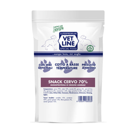 Vet Line snack cervo 80 gr