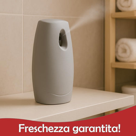Air Fresh Deomatic Ricariche Profumatore Ambiente 6x250ml Spray Fiore di Loto Antiodore