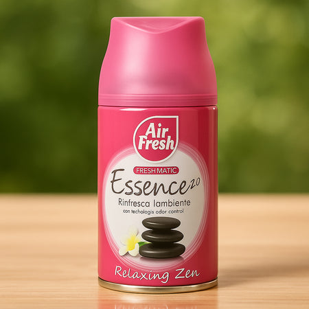 Air Fresh Deomatic Ricariche Profumatore Ambiente 6x250ml Spray Relaxing Zen Antiodore