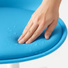 Sedia Ufficio Ergonomica Regolabile 4ruote Girevoli Design Moderno Blu