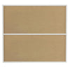 Mobile Cucina Pensile 2Ante Componibile in Legno Colore Bianco Marmo 80x32 H72cm