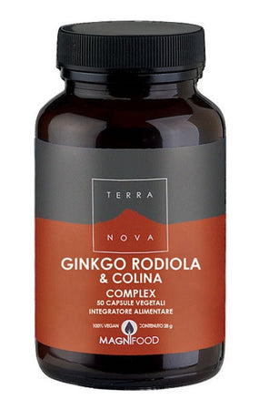 Ginkgo rodiola colina 50 capsule ve