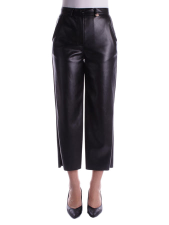 MADEMOISELLE DU MONDE Pantaloni Nero da donna