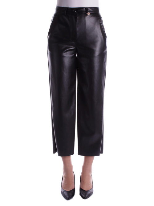 MADEMOISELLE DU MONDE Pantaloni Nero da donna