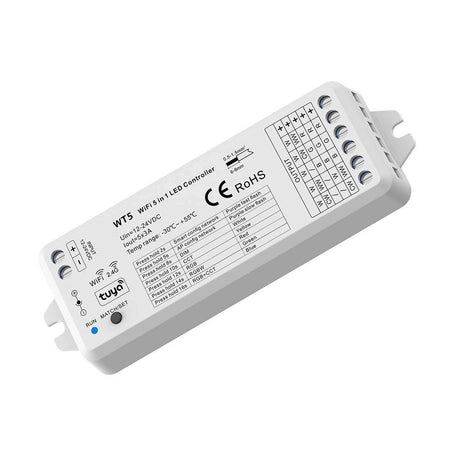 Kit Pannello Ultra Slim Led 94w Centralina Smart Wifi 24v Rgb+3000k Rgbw Alexa Google