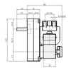 Motoriduttore Kenta K9175160 stufe a pellet 14702076