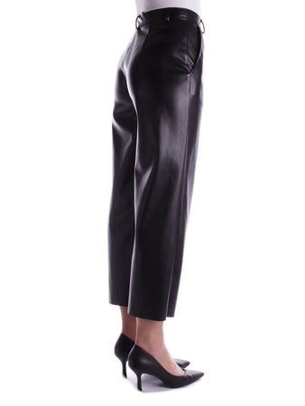 MADEMOISELLE DU MONDE Pantaloni Nero da donna